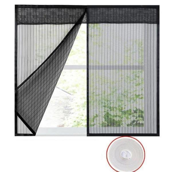 網戸 カーテン 網戸 マグネット 取り付け 簡単 簡易網戸 蚊防ぐあみど DIYキット編み戸 防虫ネ...