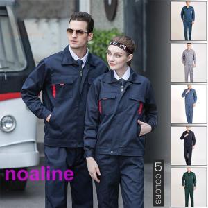 男女兼用　作業服 作業着 長袖 上下セット 作業服ワークマン ワークウェア ユニフォーム &amp;amp;パンツ