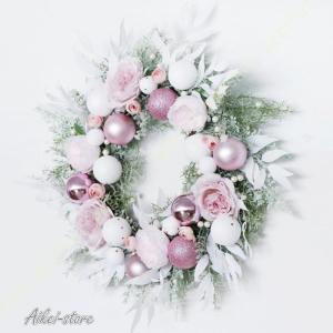 クリスマスリース リスマス飾り 壁掛け 玄関飾り 特大 北欧 おしゃれ クリスマス 飾り Christmas 部屋飾りドア ウェルカムリース 庭園飾り デコレーション
