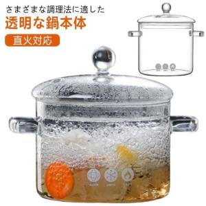 ビジョン 食材が見えるガラス鍋 クックポット 両手鍋 2.5Lサイズ