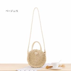 カゴバッグ レディース ハンドバッグ ショルダ...の詳細画像2
