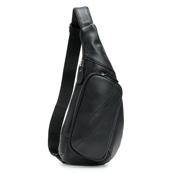 ボディバッグ メンズ 本革 ショルダー レザー バック 防水 ウエストポーチ ワンショルダー 斜めが...