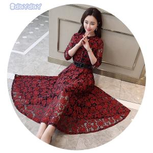 Sale 公式通販 直営店限定 総レースドレス ロング ドレス ワンピース ワンピ ゴージャス 大人 キレイ 上品 韓国 韓国ファッション 韓国スタイル 大特価アウトレット Sunrisefinserve Com