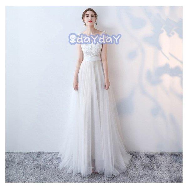 ドレス    レディース　結婚式　発表会二次会　ピアノェミニン  膝丈     ナイトドレス　プリン...