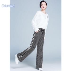 ガウチョパンツ レディース ロング丈 ワイドパ...の詳細画像4