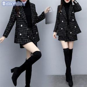 セットアップ レディース テーラードジャケット パンツパンツ 2点セット上下セット ジャケット コートアウター ラシャ 秋冬  ショートアパンツ 通勤 フォーマル