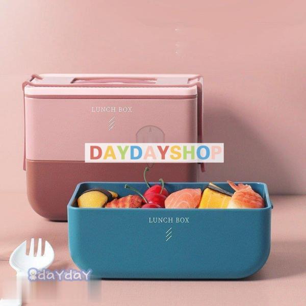 弁当箱 1段2段 箸付き 学校学生 レンジ可能 会社出勤  便利 キャラクター ランチボックス お箸...