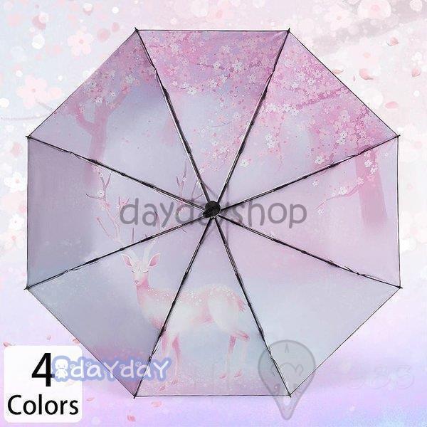 傘 レディース 可愛い 晴雨兼用 耐風 折りたたみ傘 折り畳み傘 ジャンプ おしゃれ 軽量 お花 フ...