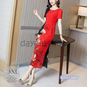 派手なワンピースの商品一覧 通販 Yahoo ショッピング