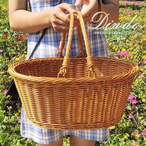 ピクニックバスケット お花見 ピクニック バスケット カゴ収納