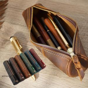 Felisi ブラウンレザー ケース イタリア製 ペンケースのセット Felisi（フェリージ） Felisi 724 SA ペンケース メンズ レディース