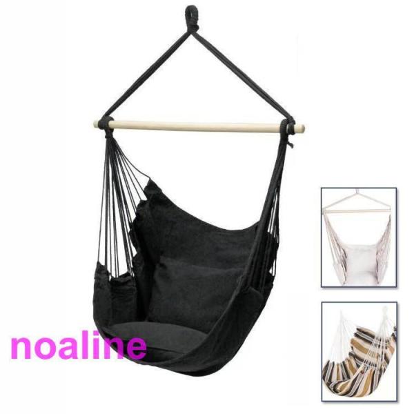 ハンモックチェア 椅子型ハンモック キャンプ 室内　室外おしゃれ お昼寝 キャンプ バーベキュー リ...