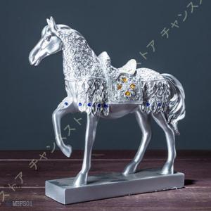 バカラ Baccarat 『馬 ホース 干支 シルバークリスタル フィギュ