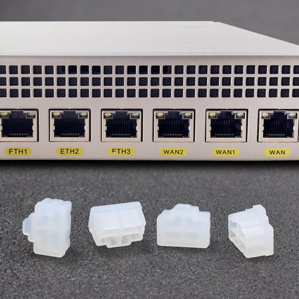 メール便無料発送　RJ45 LAN コネクタカバー PC　パソコン　ノート　　防塵ポート用　保護キャ...