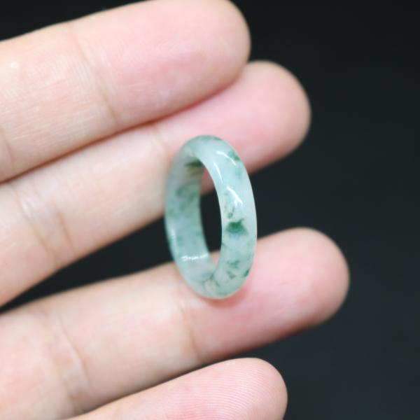 男女兼用　17号　18号　指輪 リング ミャンマー天然翡翠　ジェイダイト　ヒスイ　A貨　天然石　 送...
