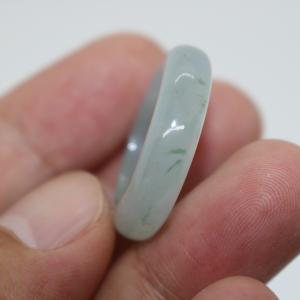 平安無事牌お守り プレート ミャンマー天然翡翠 A貨 ジェイダイト