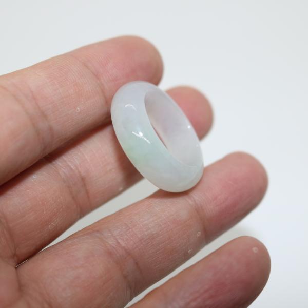 19/20号　 指輪 リング ミャンマー天然翡翠　ジェイダイト　ヒスイ　A貨　天然石　 送料無料