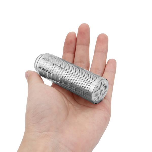 超光沢　改良新型　 水草 エビ水槽に ステンレス製 　アクリルアダプター　網ストレーナー 13mm ...