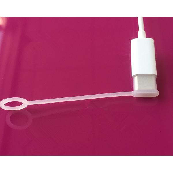 メール便送料込　USB Type-Cタイプ　充電ケーブル用　端子保護用　 コネクタカバー シリコン ...