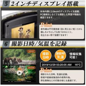 防犯カメラ トレイルカメラ 監視カメラ 小型 ...の詳細画像5
