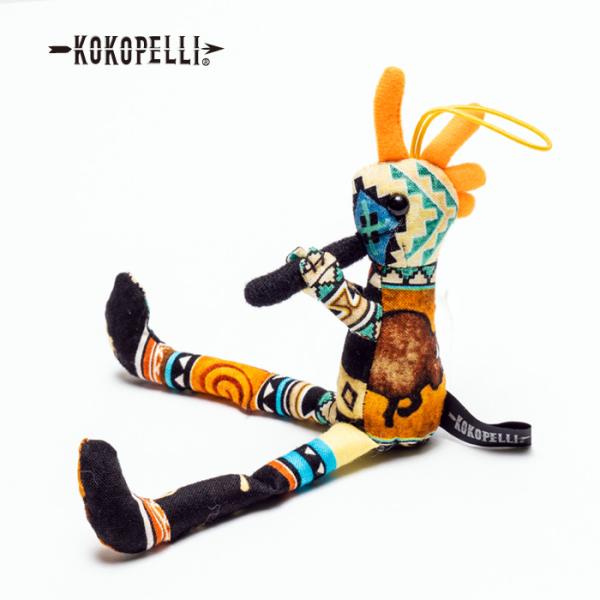 ココペリ人形 KOKOPELLI USA Fabric 02 Sサイズ