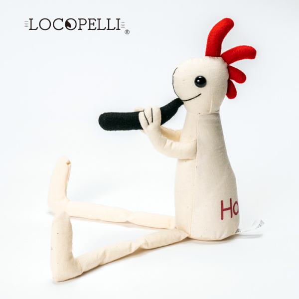 ココペリ人形 ロコペリ LOCOPELLI MESSAGE Happy WHITE Mサイズ