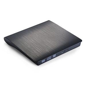 Qtuo USB3.0対応 ポータブルドライブ CD-RW /DVD-RWドライブ Windows/ Mac OS両対応 CD-RW /DVD-RW外付けプレイヤー/レコーダー｜days-of-magic