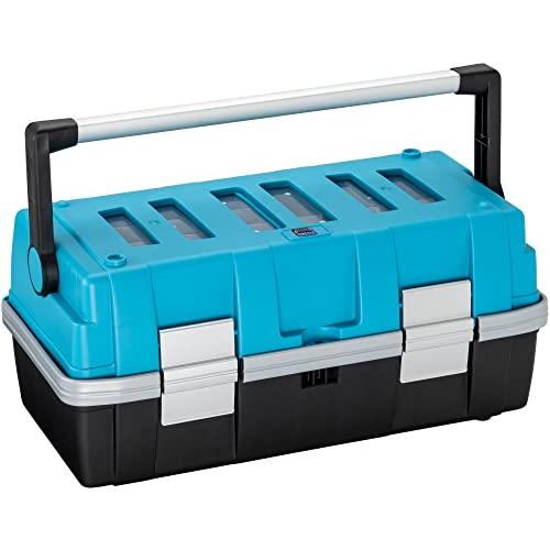 HAZET(ハゼット) ツールボックス パーツケース付き工具箱 ブルー 47L*22W*26Hcm ...