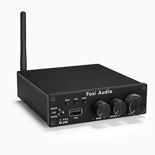 Fosi Audio BL20C Bluetooth 5.0アンプ 160W x 2 TDA7498...