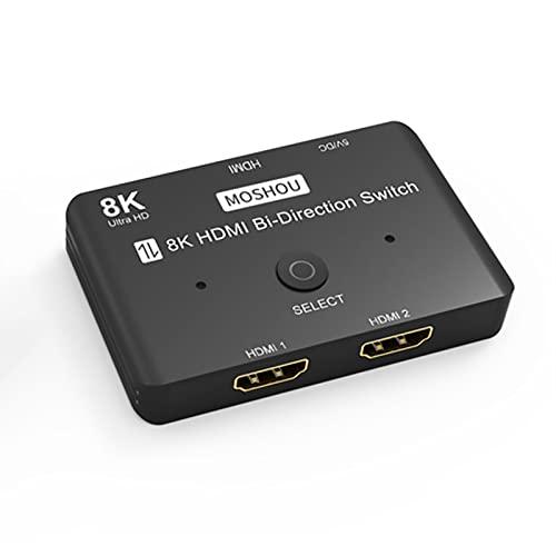 8K安定版 Sikai 8K HDMI切替器 2入力1 出力 HDMI2.1規格 HDMIセレクター...