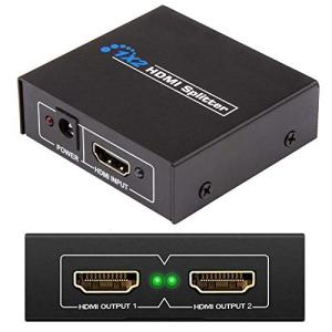 ROTECK HDMI 分配器 1入力2出力 HDMIスプリッター HDMI 切替器 4K 30Hz HDMIセレクター 1080P 3D HDCP 対応｜days-of-magic