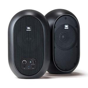 JBL プロフェッショナル 104-BT-Y3 パワード 2Way フルレンジ・スタジオモニター スピーカー 3年保証モデル アンプ内蔵 30W*30W高出力 Bluetooth5.0対応 (ブラッ