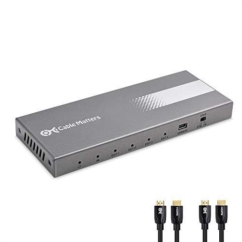 Cable Matters HDMI 分配器 HDMI スプリッター 1入力4出力 4K 60Hz ...