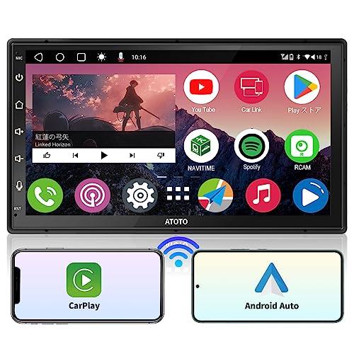 ATOTO A6 PF Android オーディオ一体型ナビ、2DIN カーステレオ 7インチ QL...
