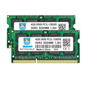 Motoeagle DDR3L 1600 PC3L-12800 1.35V (低電圧) 4GB*2枚 204Pin ノートPC用メモリ Mac 対応
