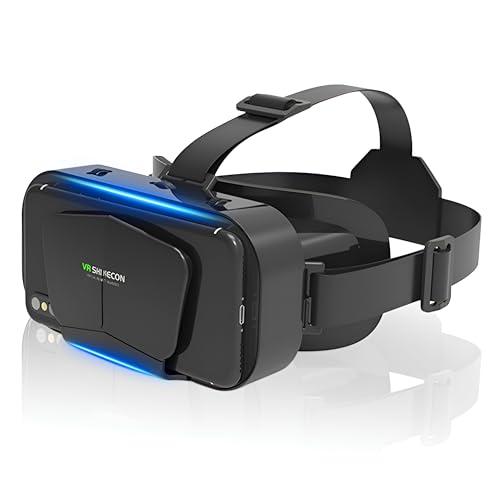 VRゴーグル  2024新モデル&amp;オープンパネル設計&amp;プラグアンドプレイ VRヘッドセット 3Dパノ...