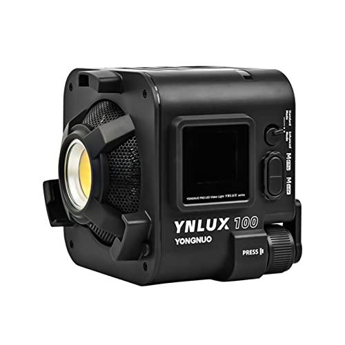 100W 3200K-5600K 調光可能 コンパクト LEDビデオライト COB写真フィルライト1...