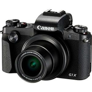 Canon コンパクトデジタルカメラ PowerShot G1 X Mark III ブラック APS-Cセンサー/F2.8レンズ/EVF内蔵 PSG1XMARKIII｜days-of-magic