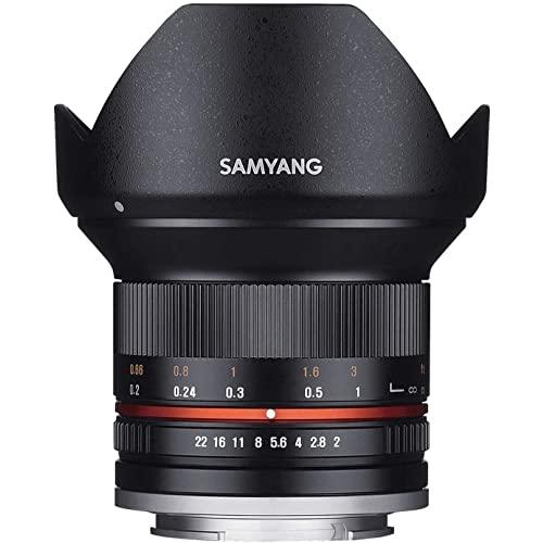 SAMYANG 単焦点広角レンズ 12mm F2.0 ブラック ソニー αE用 APS-C用