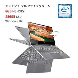 BMAX 2-in-1ノートパソコン 、軽量 薄型、11.6インチノートPC 360度回転、インテル Celeron N4120プロセッサー、Windows10
