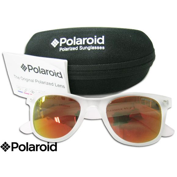値下 Polaroid 目に優しい 偏光サングラス PLD6009/S-RFV マットホワイト 白 ...