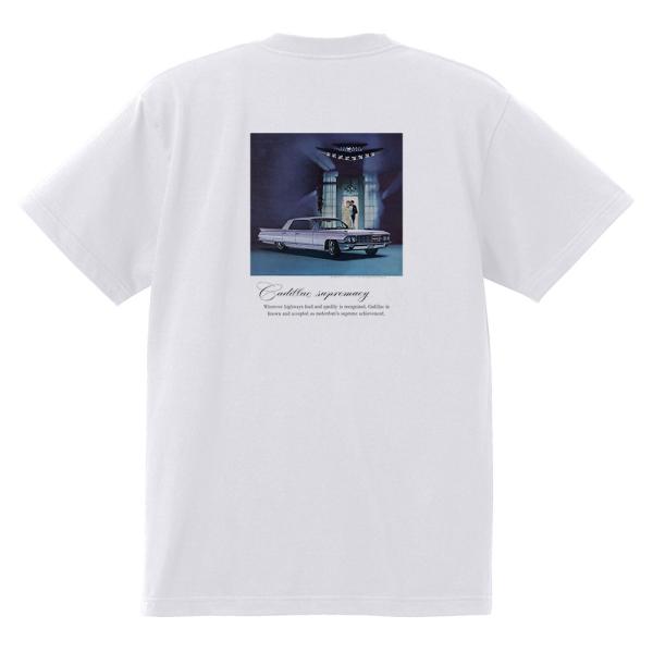 アドバタイジング キャデラック Ｔシャツ 白 1962 オールディーズ ロックンロール 1950’s...