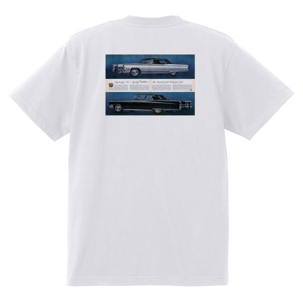 アドバタイジング キャデラック Ｔシャツ 白 1967 オールディーズ ロックンロール 1950’s...