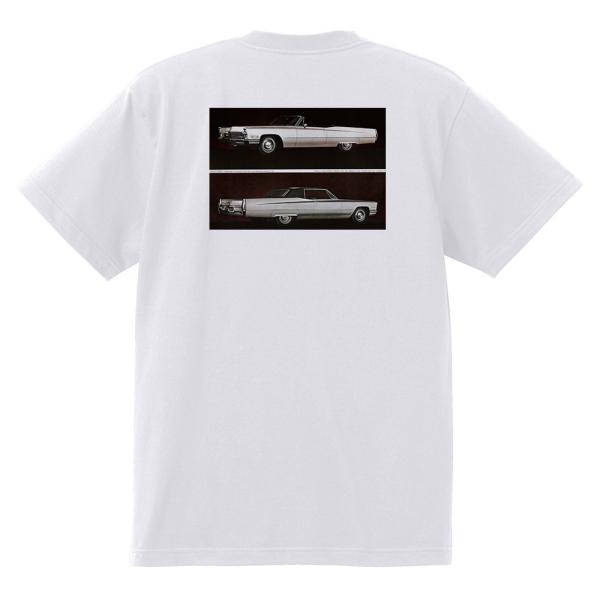 アドバタイジング キャデラック Ｔシャツ 白 1968 オールディーズ ロックンロール 1950’s...
