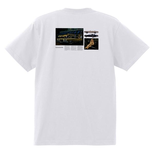 アドバタイジング ポンティアック Ｔシャツ 1971 (白 / 黒) ファイヤーバード トランザム ...