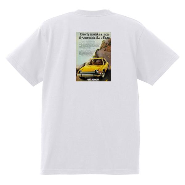 アドバタイジング AMC Ｔシャツ (白/黒) 1973 グレムリン アンバサダー マタドール ジャ...