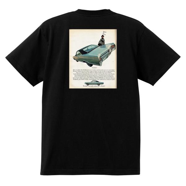 アドバタイジング ビュイック 223 黒 Ｔシャツ 1965 リビエラ ルセーブル ワイルドキャット...