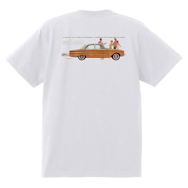 アドバタイジング フォード 827 白 Ｔシャツ 黒地へ変更可 1960 サンダーバード ギャラクシ...