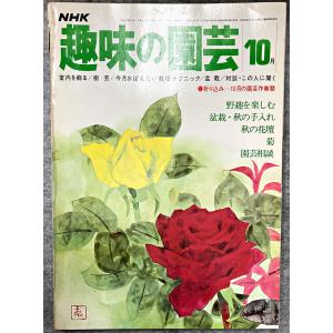 値下げ NHK 趣味の園芸 昭和52年 10月 野趣を楽しむ 盆栽・秋の手入れ 秋の花壇 菊 園芸相談