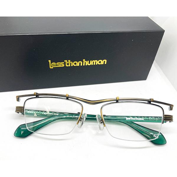 Less than human 正規品 メガネフレーム Capricorn One Col.9610...